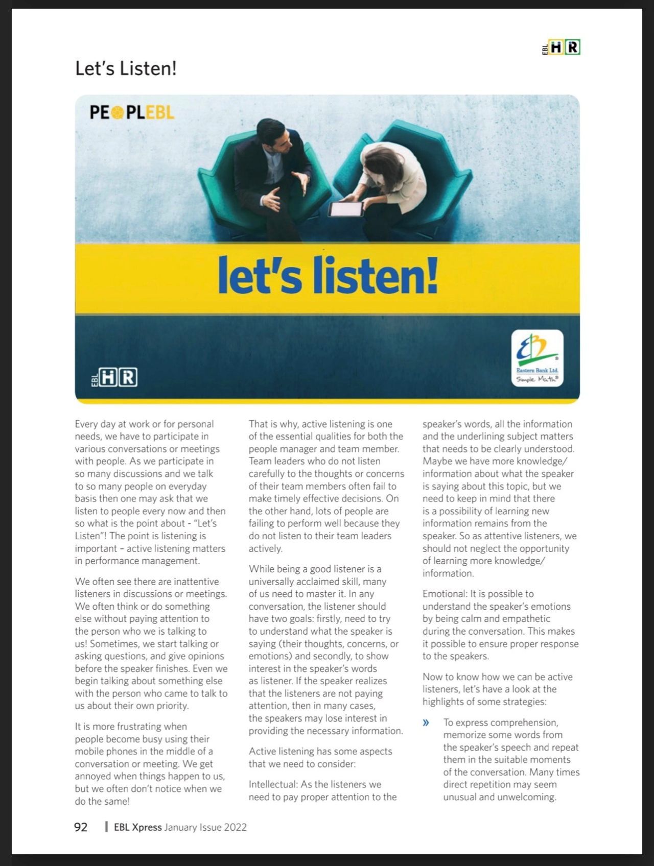 let's listen 1